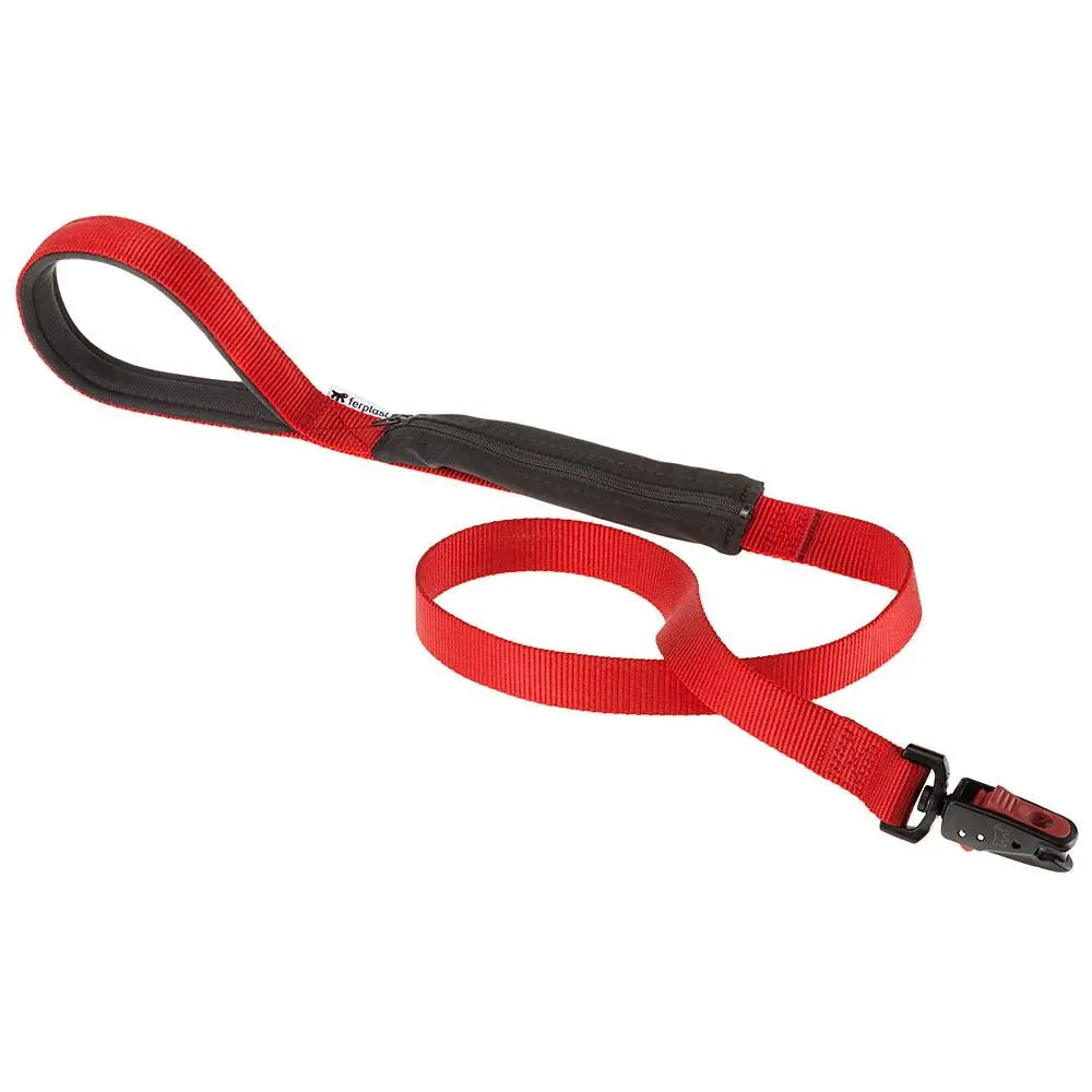 Ferplast Leash Pocket Matic G25 Correa Nylon Roja 120cm 149g