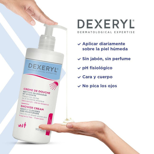 DEXERYL Crema de Ducha Limpiadora 500ml