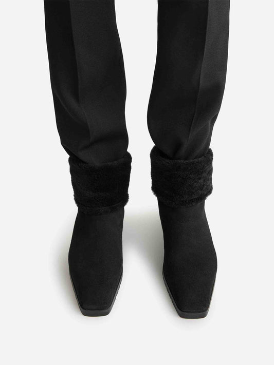 Botas Piel Plegable