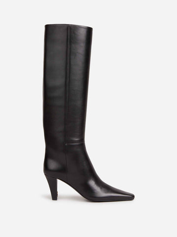 Botas Jil Punta Piel