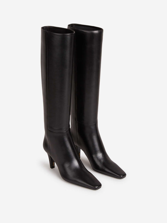 Botas Jil Punta Piel