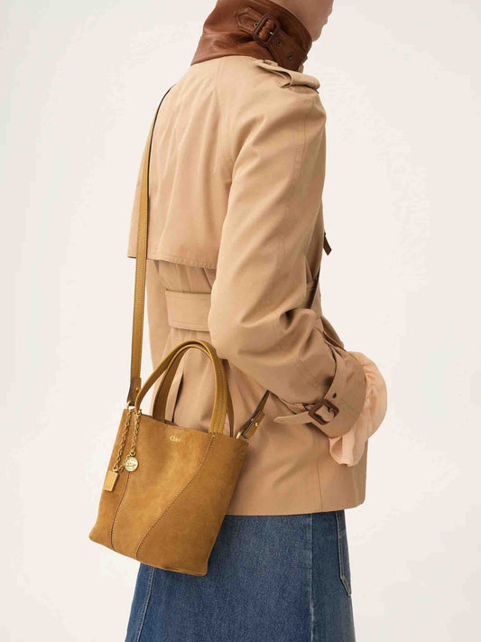 Bolso Tote Chloé Spin Mini