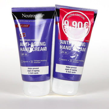 NEUTROGENA Crema Manos Visibly Renew SPF20 DUPLO (2x75ml)