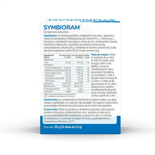 SYMBIORAM 2,5g x 12 sobres