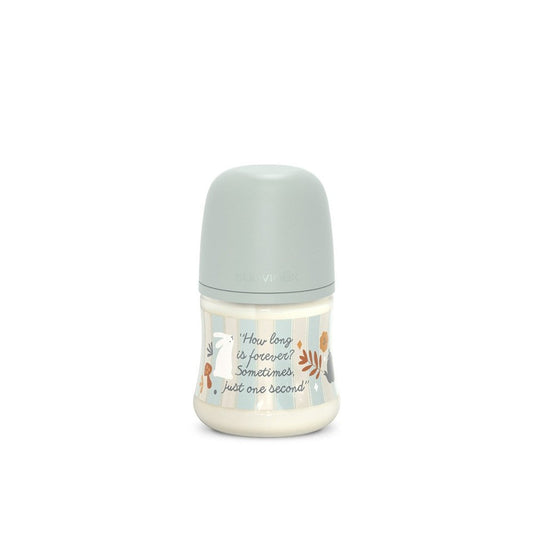 SUAVINEX Biberón Wonderland Poliamida SX Pro 150ml Conejo Azul Rayas