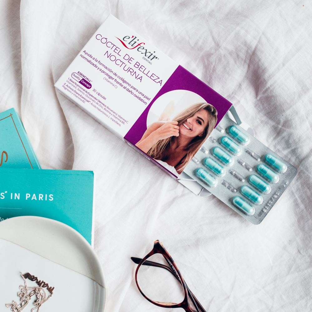 ELIFEXIR Esenciall Cóctel de Belleza Nocturno 60 cápsulas
