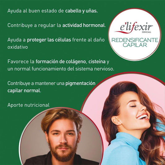 ELIFEXIR Esenciall Redensificante Capilar Anticaída 30 cápsulas