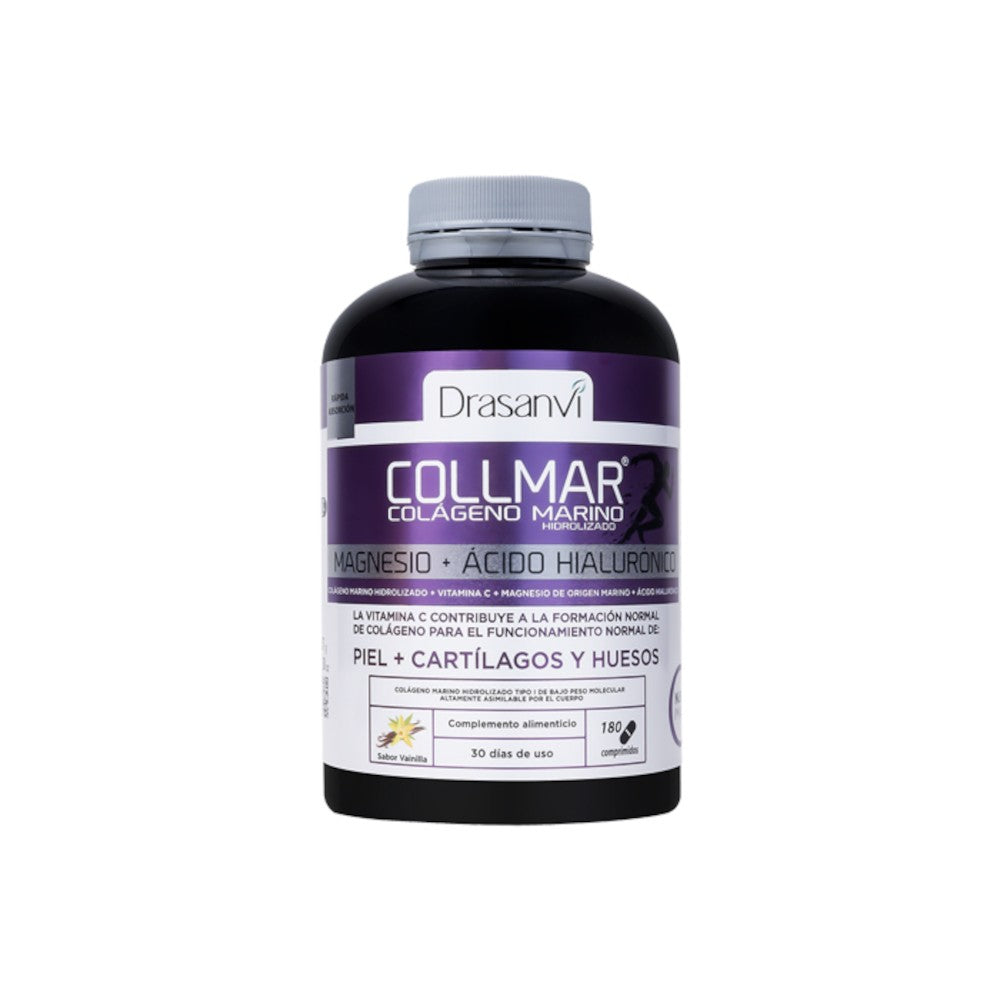 COLLMAR Colágeno Marino sabor Vainilla 180 comprimidos masticables