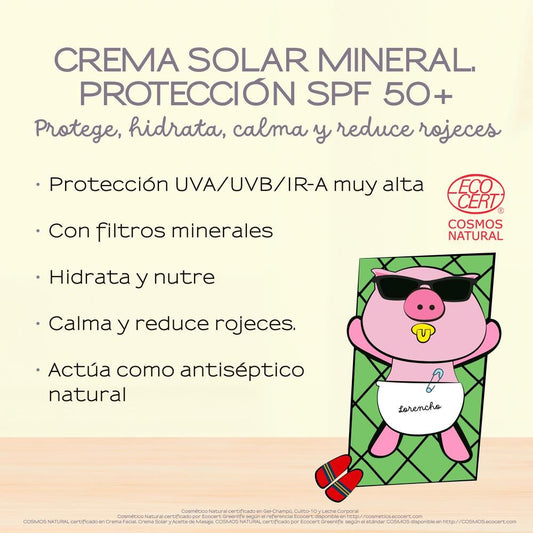 ELIFEXIR Baby Care Crema Solar Mineral SPF50+ 100 ml