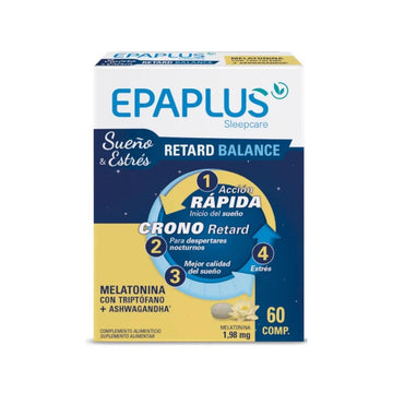 EPAPLUS Sleepcare Melatonina Retard Balance 60 comprimidos