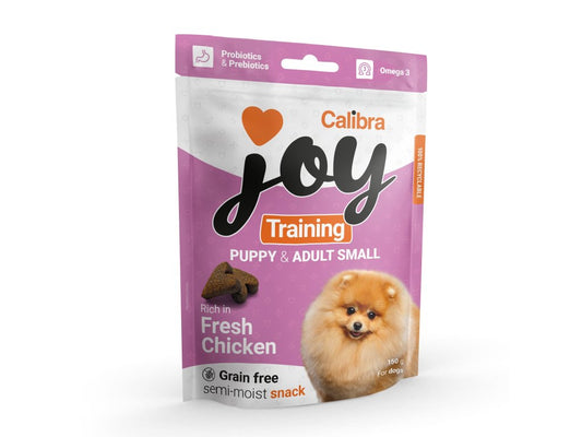 Calibra Joy Dog Training Puppy&Adult S Chicken Snack Semihúmedo 150g