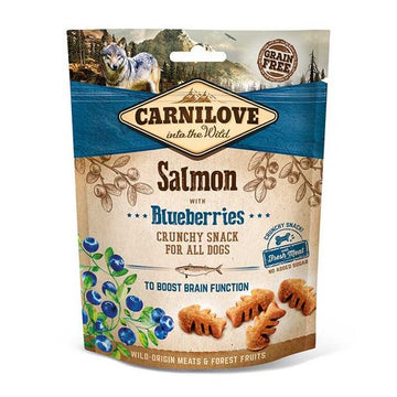 Carnilove Canine Crunchy Snack Salmón Arándanos 6 x 200g