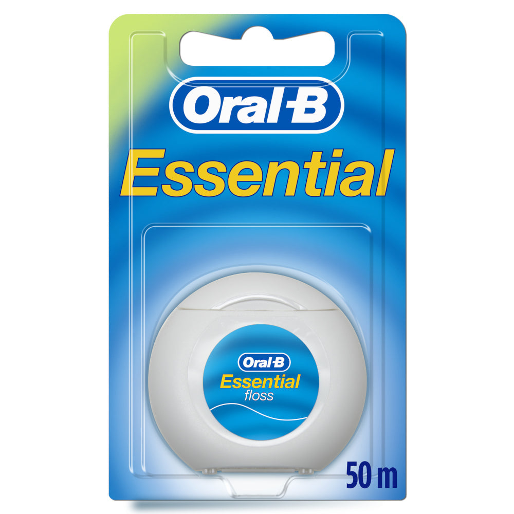 ORAL-B Seda Dental Essential Floss con Cera y Menta 50m