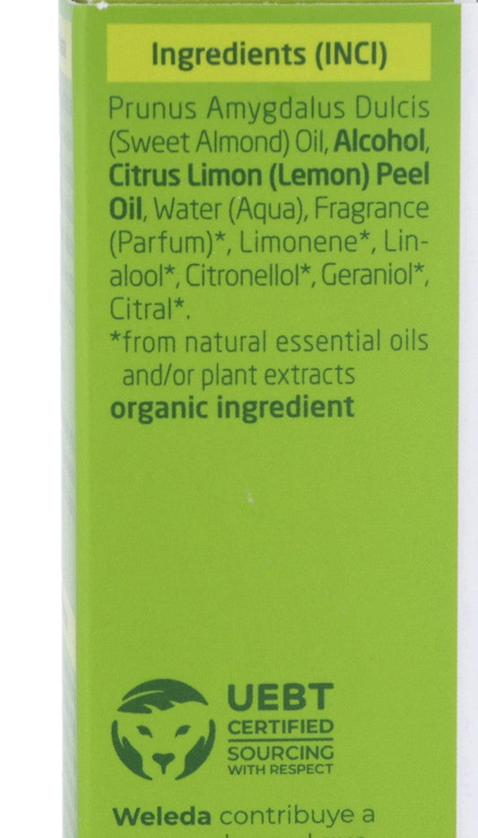 WELEDA Aceite Corporal Refrescante Citrus 100ml