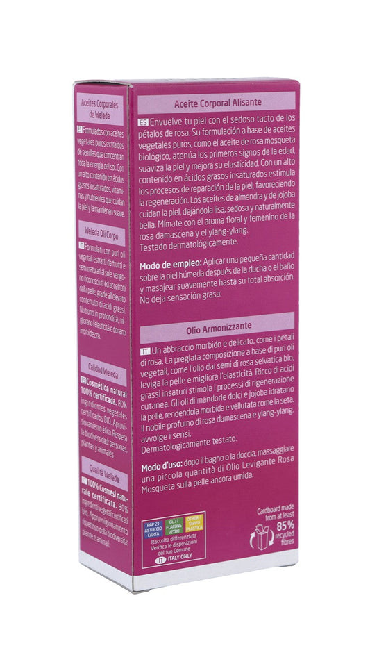 WELEDA Aceite Corporal Suavizante de Rosa Mosqueta 100ml
