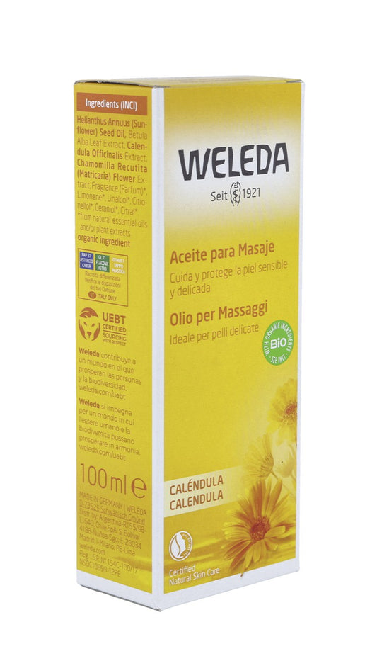 WELEDA Aceite para Masaje con Caléndula 100ML