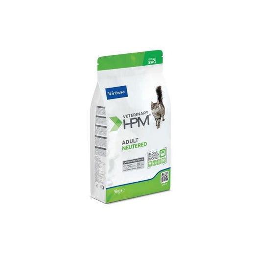Virbac HPM Cat Adult Neutered Dry Food 3Kg