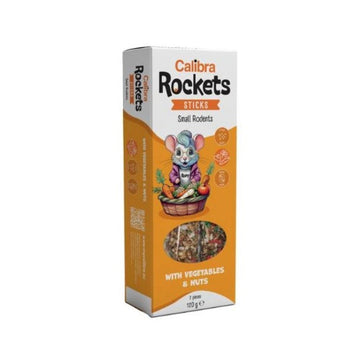 Calibra Rockets Sticks Verduras y Nueces 120g