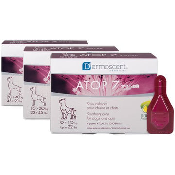 Dermoscent Atop 7 Pipetas para Perros y Gatos 4 ud