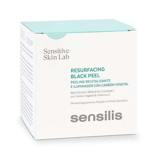 SENSILIS Resurfacing Peeling Negro Revitalizante e Iluminador 50ml