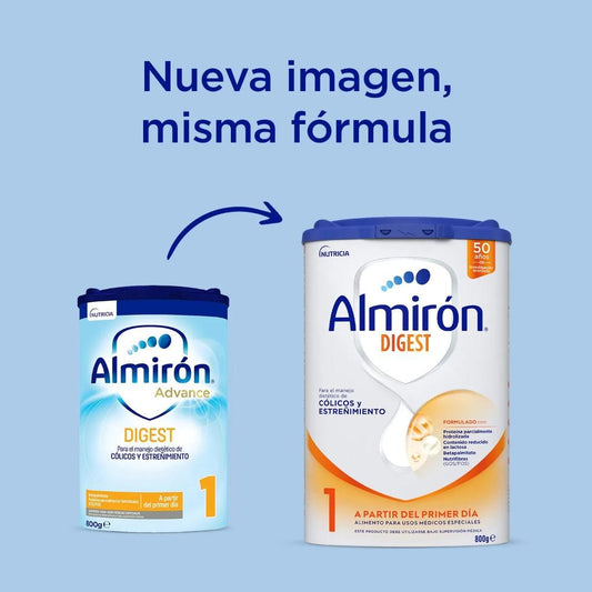 ALMIRÓN Digest 1 Leche para Lactantes PACK AHORRO 6x800gr