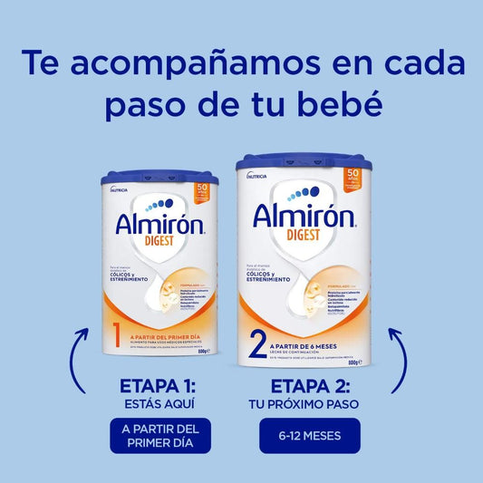 ALMIRÓN Digest 1 Leche para Lactantes PACK AHORRO 6x800gr