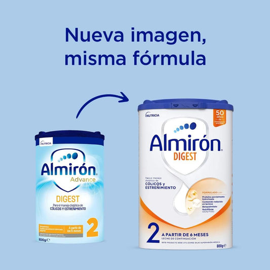 ALMIRÓN Digest 2 Leche de Continuación 800gr NUEVA FÓRMULA