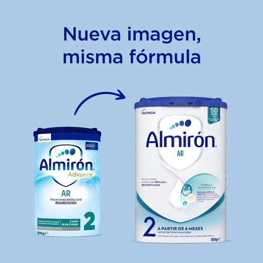 ALMIRÓN AR 2 Anti-Regurgitación Leche de Continuación PACK AHORRO 6x800gr