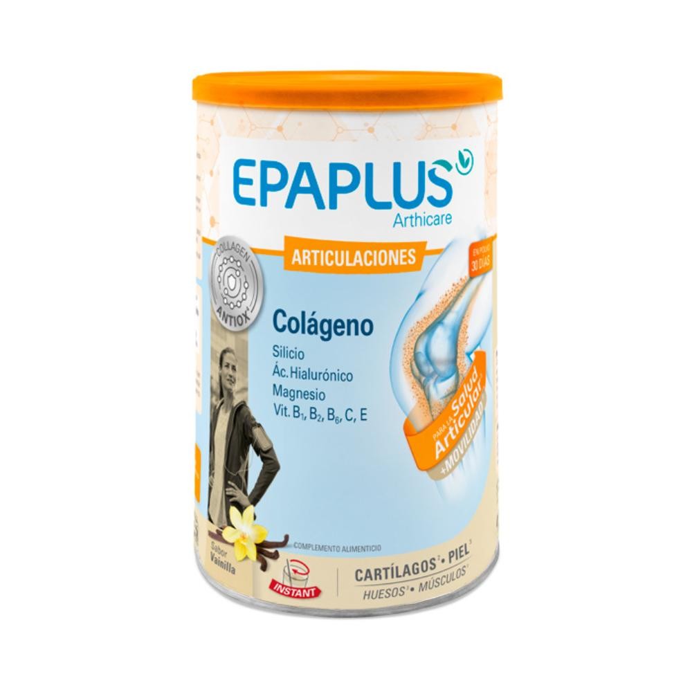 EPAPLUS Arthicare Colágeno + Silicio + Hialurónico + Magnesio Polvo Vainilla 327gr
