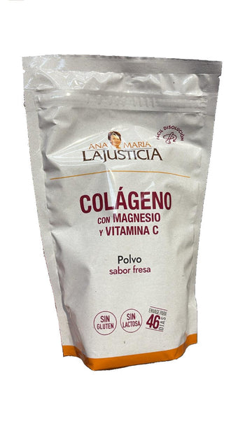 ANA MARÍA LAJUSTICIA Colágeno + Magnesio + Vit. C Sabor Fresa 350g