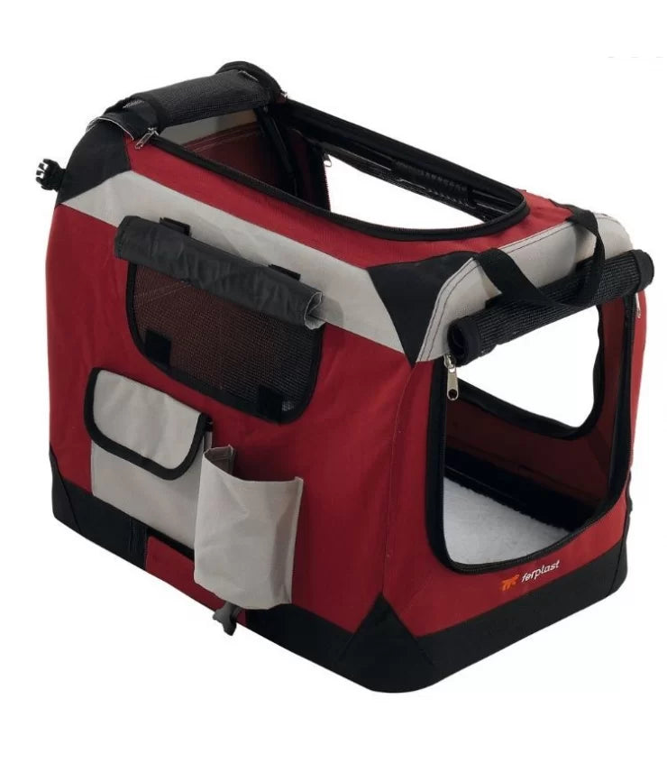 Ferplast Holiday 8 Kennel portátil Borgoña 1 ud