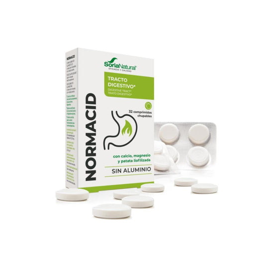 Soria Natural Normacid Citrus 1250 mg x 32 Comprimidos