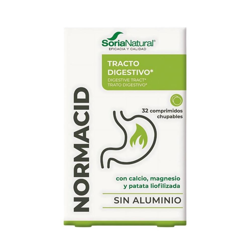Soria Natural Normacid Citrus 1250 mg x 32 Comprimidos