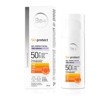 Be+ Skin Protect Piel Grasa Gel Facial SPF50+ 50ml