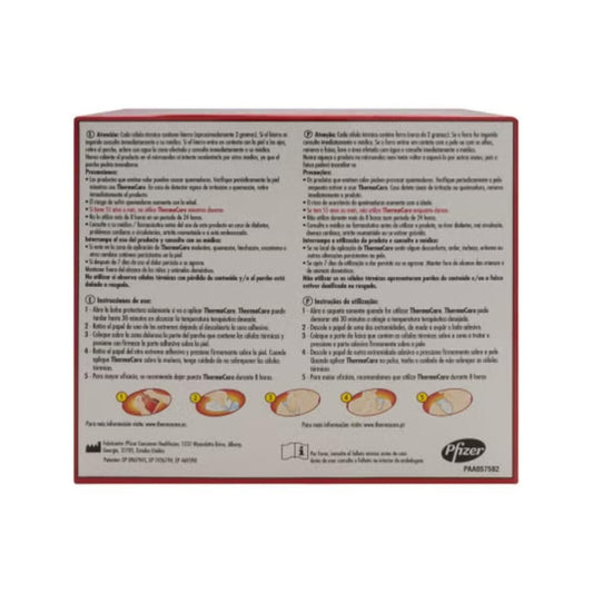 THERMACARE Parches Térmicos para Cuello, Hombros y Muñecas 6uds