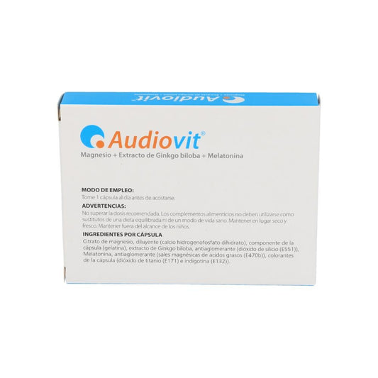 Audiovit 30 cápsulas