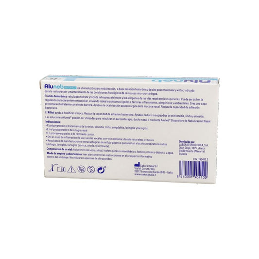 Aluneb Isotónico 15 Viales 4ml