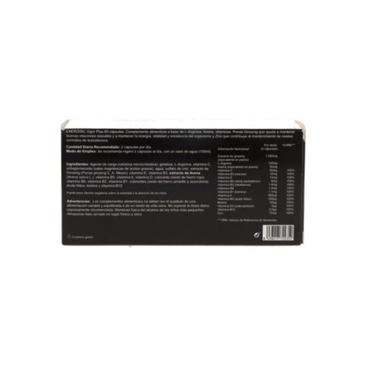 Energisil Vigor Plus 60 Cápsulas