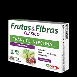 Ortis Frutas & Fibra Clásico 24 cubos
