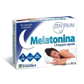 Zentrum Melatonina 1,8 Mg 60 Cápsulas Vegetales