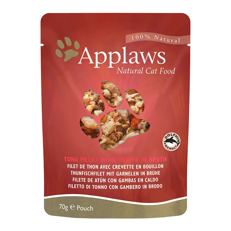 Applaws Cat Atún y Gambas del Pacífico Comida Húmeda 70g