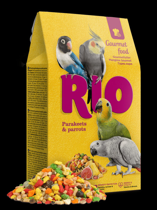 Rio Gourmet Alimento Seco para Cotorras y Loros 250g