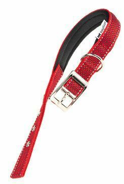 Ferplast Daytona Deluxe Collar de Perro Rojo 37-45cm 90g