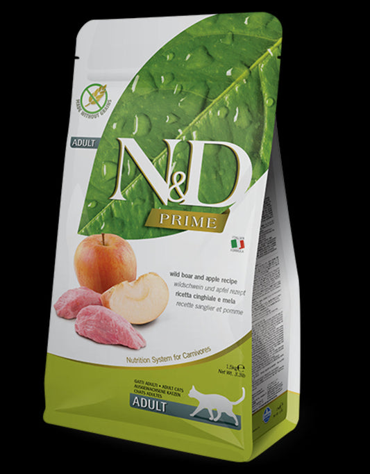 Farmina N&amp;D Cat Prime Boar Dry Food 5Kg