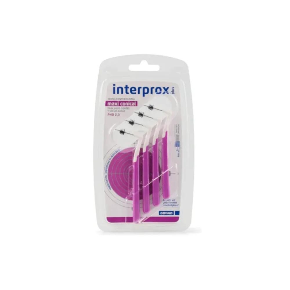 INTERPROX Cepillo Interproximal Angulado Plus Maxi 4 unidades