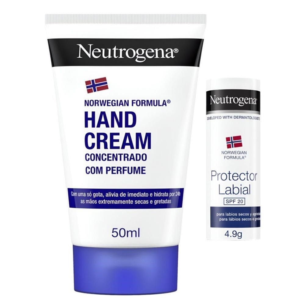 NEUTROGENA PACK Crema de Manos 50ML + Barra de Labios