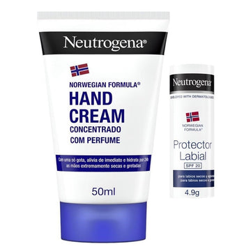 NEUTROGENA PACK Crema de Manos 50ML + Barra de Labios
