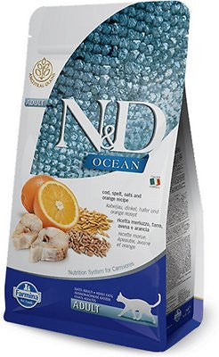 Farmina N&D Cat Ocean Pienso Seco Bacalao 5Kg