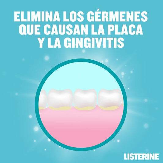 LISTERINE Mentol Sabor Suave 500 ml + 250 ml GRATIS