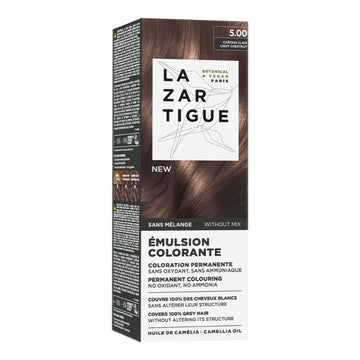 Lazartigue Emulsión Colorante 5.00 Châtain Clair 60ml